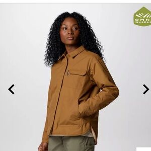 NEW☀️Columbia Longhorn Ridge Reversible Shirt Jacket Sz XS $130 runs big